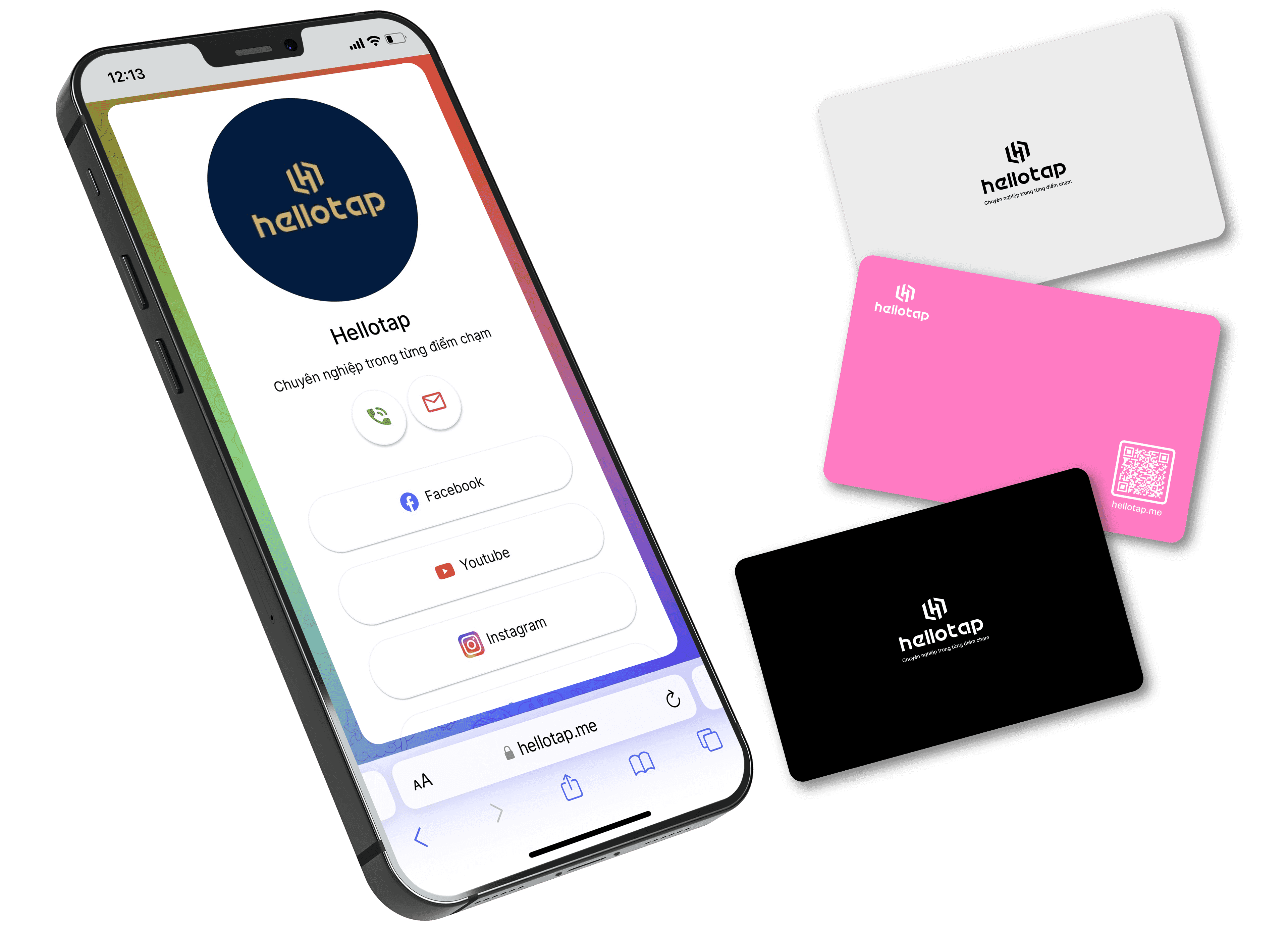 Hellotap - thẻ cá nhân thông minh